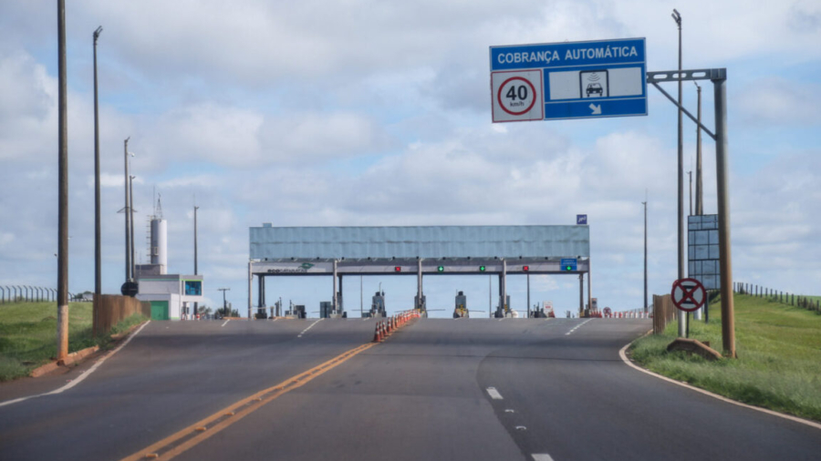 Praça de Pedagio da Concessionária EcoCataratas.   Foz do Iguaçu, 08/05/2019 -  Foto: Geraldo Bubniak/ANPr