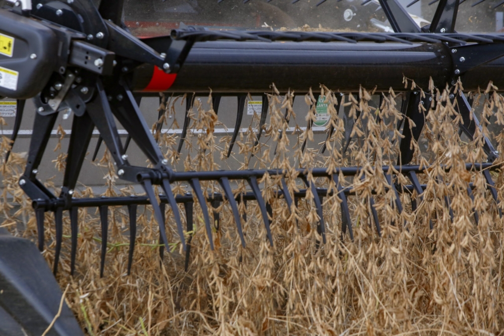 24/02/2021 - Cascavel, colheita de Soja